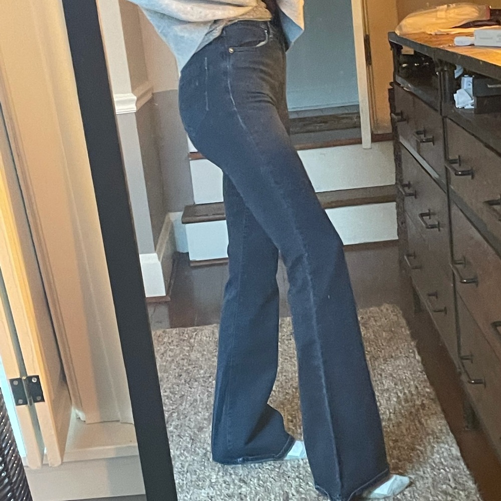 Abercrombie Stretch High Rise Flare (size 26)